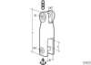 Joint d'ancrage fixe 10/12 mm en acier inoxydable 