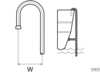 Ladder hook w26 3st alu