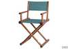 Fabric director chair mb turquoise