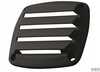 Louvered vent 85x85mm pl black<