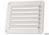 Louvered vent 140x124mm pl black<