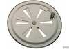 Prise d'air ronde reg d125mm inox 