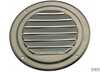 Adju round louvered vent d125mm s/steel<