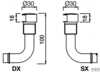 Sfiato curvo 90° d16mm sx rina ocr