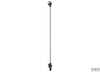Folding pole light led h60cm black <20m