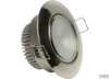 Spot led 12/24v ceiling d79 s/steel<