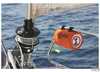 Anchor mooring buoy self-adjustable