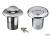 Deck fill key waste d38mm chr brass