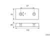 Klappanode 1 l110mm zn 