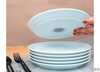 Set 2 magnetic plates porcelain silwy