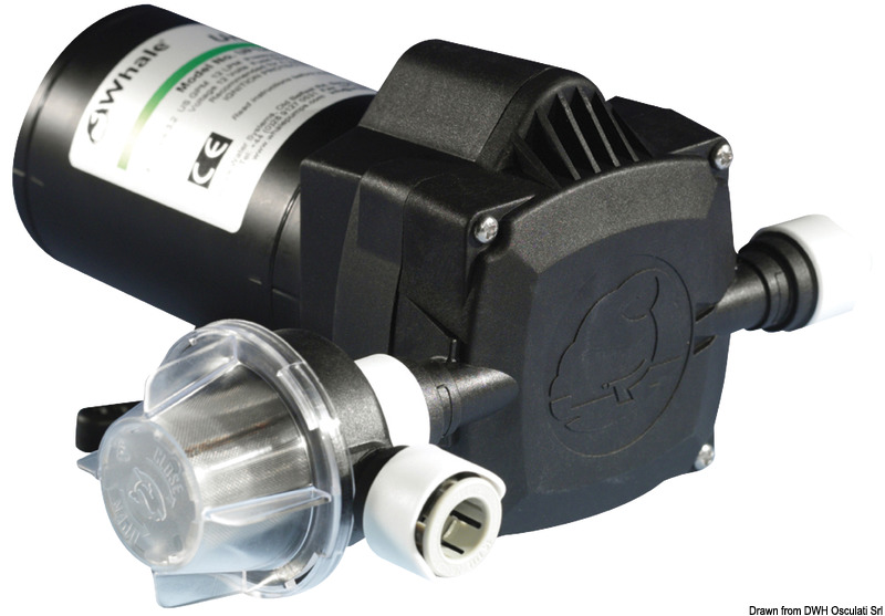 Pompe électrique eau douce Watermaster® 24V - 11,5 L - 3 bar
