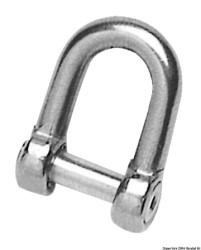 Ancaire shackle AISI 316 8 mm