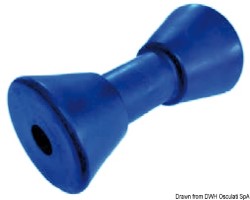 Rulou central, albastru 190 mm Ø gaură 21 mm