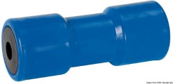 Blue central rolle 200 mm Ø hole 21 mm 