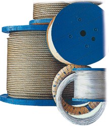 Drôtené lano AISI 316 19-drôt 10 mm