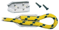 Plastic clamps f. rope splicing 8/0 mm 