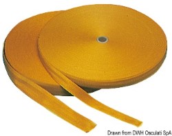 Najlonska traka zlatne boje 45 mm
