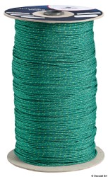 Tresse polypropylène couleurs vives vert 8 mm 