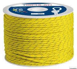 Polypropylene braid, bright colours, yellow 6 mm 