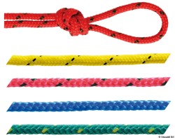 Polypropylene braid, bright colours, red 10 mm 