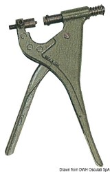 Pliers f. snap fasteners 