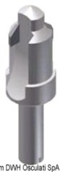sistema de clip para fazer o buraco Ø16,8 mm