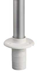 Classic aluminium pole 100 cm 225° white light 