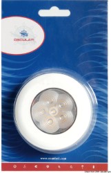 Stropna svjetiljka ABS tijelo bijela završna obrada 6 LED dioda bijela