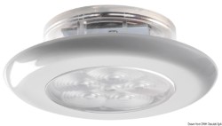 Stropna svjetiljka ABS tijelo bijela završna obrada 6 LED dioda bijela