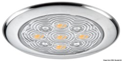 Loftslampe m / 5 hvide lysdioder