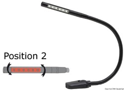 Labcraft ML diagram LED-ljus w / flexibel arm