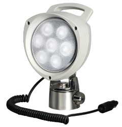 Bærbar spotlight 7 LED 12/24 V