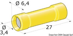 Pré-isolado ligação fêmea 2,5-6 mm