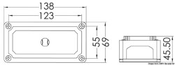 Bus-Bar Težka terminalov 4 x 10 mm samostojna