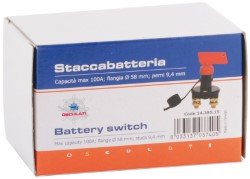 Battery switch black technopolymer 