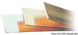 Galv.copper remsa 2x20 mm (4,20 m bar)