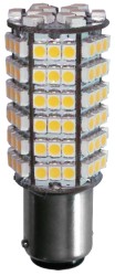 SMD LED lâmpada BA15d 12 / 24v 4W 400 Lm