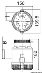 Zatapialna pompa zęzowa Maxi G4700 12 V