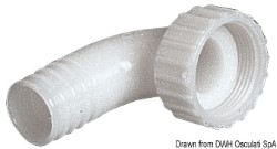 90 ° adapter hose baineann 3/4 "x 16 mm