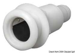 Morski ventil od najlona/stakloplastike 2"1/4 38 mm s nepovratnim ventilom