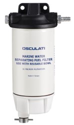 Separátor vodného/naftového filtra 