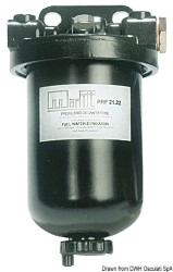 Diesel/gasol. decanter filter 