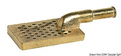 Brass suction strainer, very large 