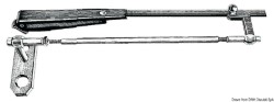 SS parallelogram arm f. windshield wiper 432/560mm 