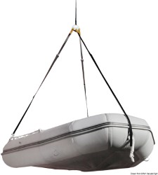 3-arm dinghy lift system  