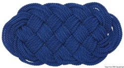 Nylon fopspeen blauw 72 x 37 cm