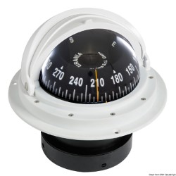 Riviera kompas 4 "zahaľovať otvorenie biela / čierna čelný pohľad