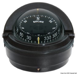 Compass Ritchie Voyager 3 "externé black / black