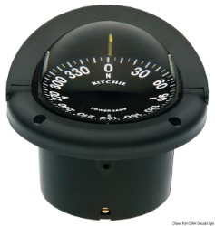 RITCHIE Helmsman inbyggd kompass 3 "3/4 svart 24V