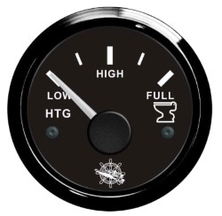 Blackwater gauge 10/180 Ohm sort / sort